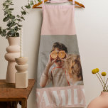 Regalo moderno de fotografía de la familia rosa pa<br><div class="desc">Regalo moderno de fotografía de la familia rosa pastoral</div>