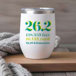 Regalo moderno para corredores de maratón de 26.2