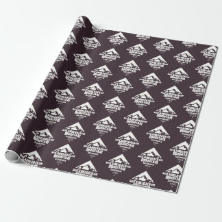 Regalo Montaña de camello (oscura) - Papel de envolver