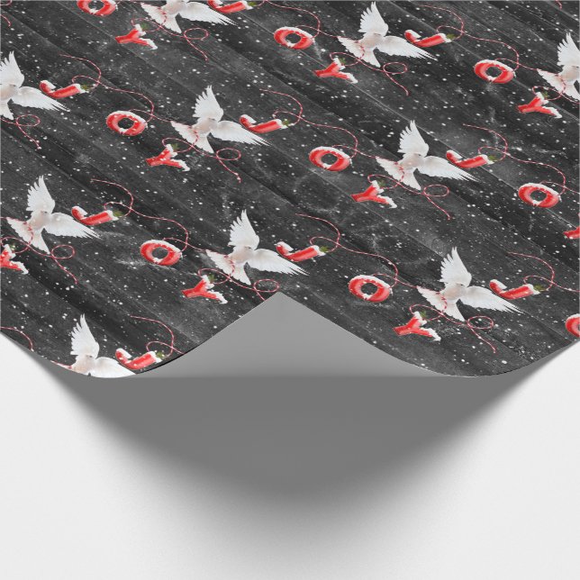 Regalo Navidades Alegran A La Paloma En Papel De Envolver (Esquina)