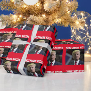 Regalo Navidades DE DONALD TRUMP BESÓ UN PAPEL DE RAPAS