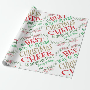 Regalo Navidades de Elf envolviendo a Navidades de papel