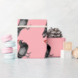 Regalo navidades de paloma envolver papel