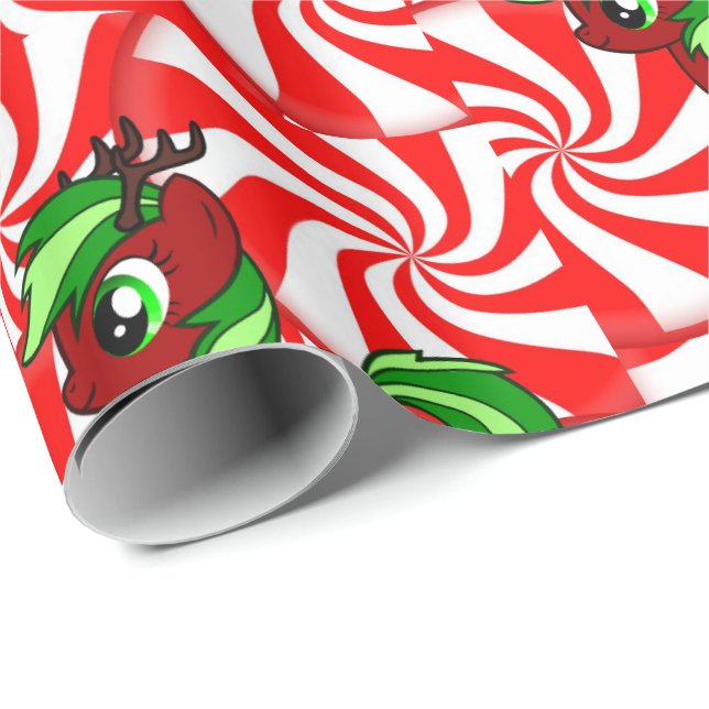 Regalo Navidades de papel envuelto (Esquina del rollo)