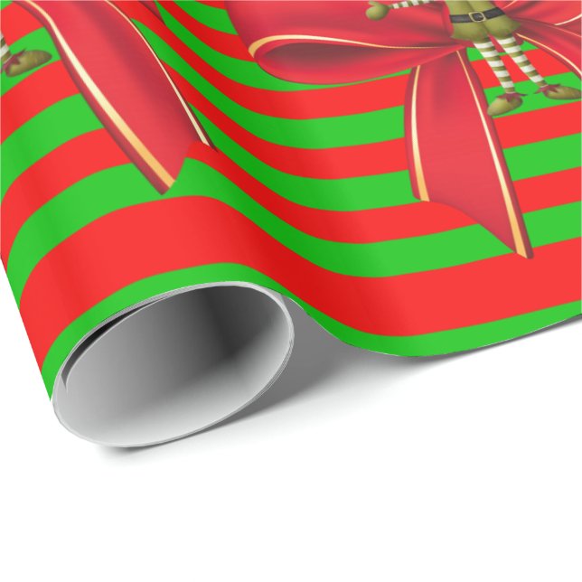Regalo Navidades de papel envuelto (Esquina del rollo)