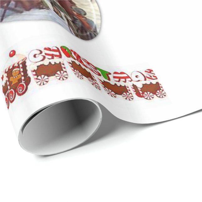 Regalo Navidades de papel envuelto (Esquina del rollo)