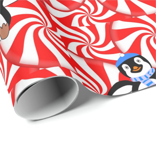 Regalo Navidades de papel envuelto (Esquina del rollo)