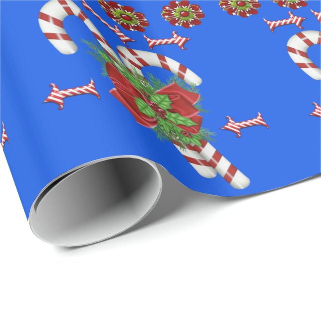Regalo Navidades de papel envuelto (Esquina del rollo)