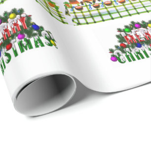 Regalo Navidades envolviendo renos de papel