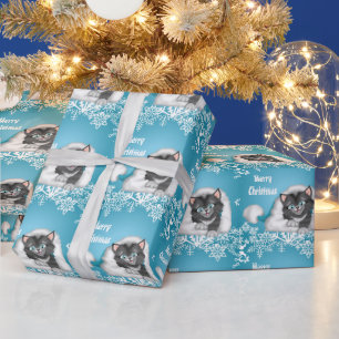 Regalo Navidades Papel de envoltura de Kitty Holiday