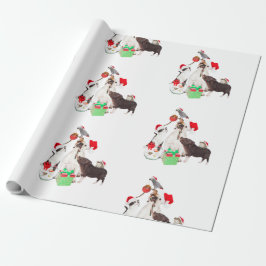 Regalo NAVIDADES REGALIZAN ANIMALES EN Papel de envolver