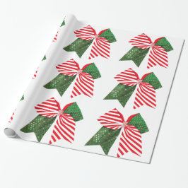 Regalo Navidades se doblan papel de ajuste