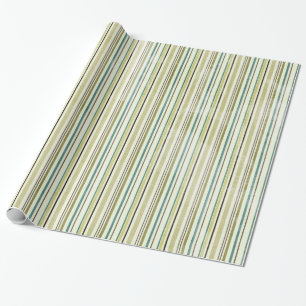 Regalo Navidades Stripe Stripes Papel de envolvimiento ra