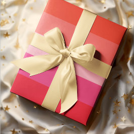 Regalo Navidades vitorean papel de envolvimiento de rayas