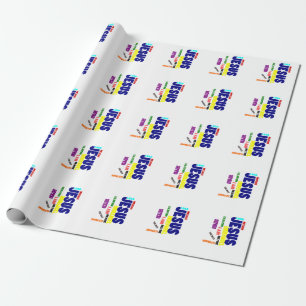 Regalo Nombres del papel de envoltura de Jesús