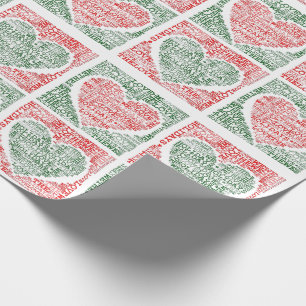 Regalo Nos Encanta El Papel De Acondicionamiento De Los N
