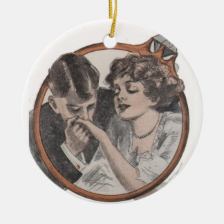 Regalo nupcial del ornamento del compromiso del