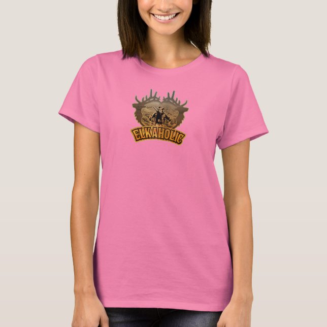 Regalo o camiseta elkaholic femenino (Anverso)