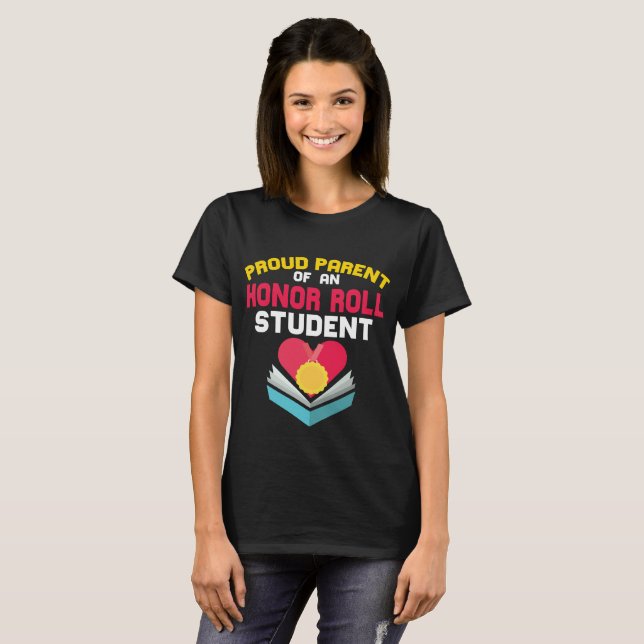 Regalo orgulloso de la camiseta del estudiante del (Anverso completo)