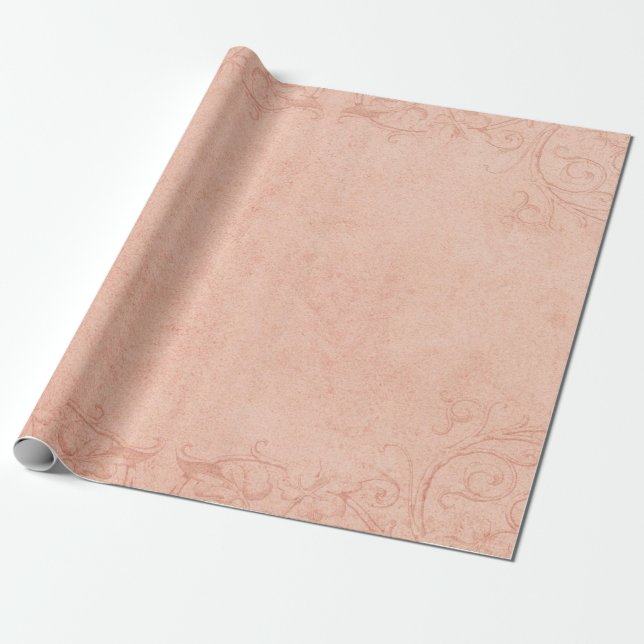 Regalo Ornamento de marco de papel de época (Desenrollado)