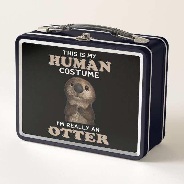 Regalo Otter| Mi disfraz humano soy realmente un a (Anverso)