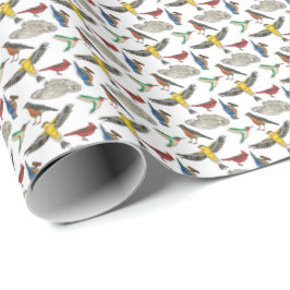 Regalo Pájaros! Papel de envolver