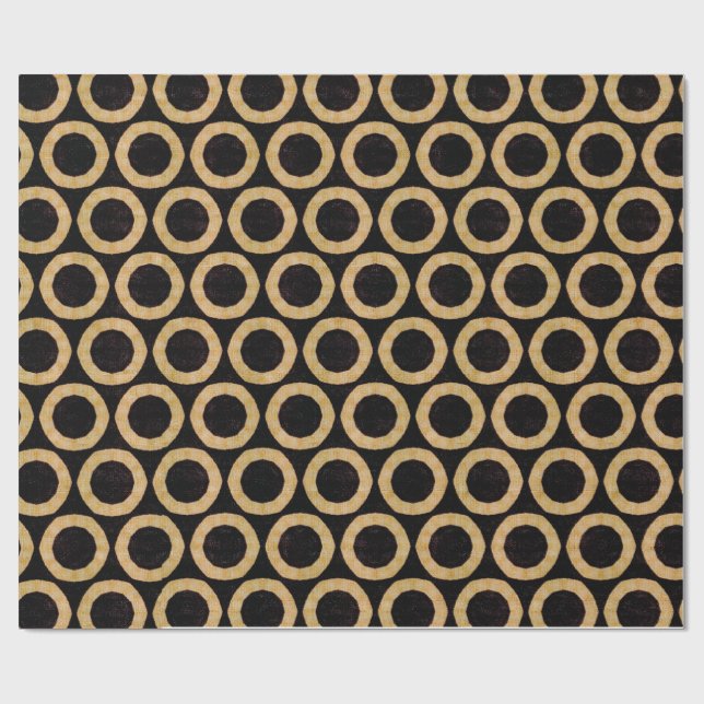 Regalo Papel africano de Decoupage de la materia textil (Superficie plana)