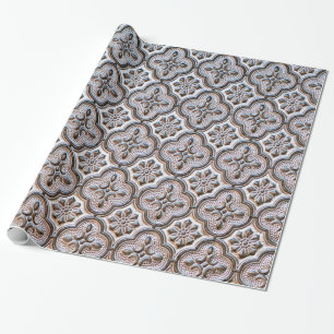Regalo papel barroco gótico de envoltura