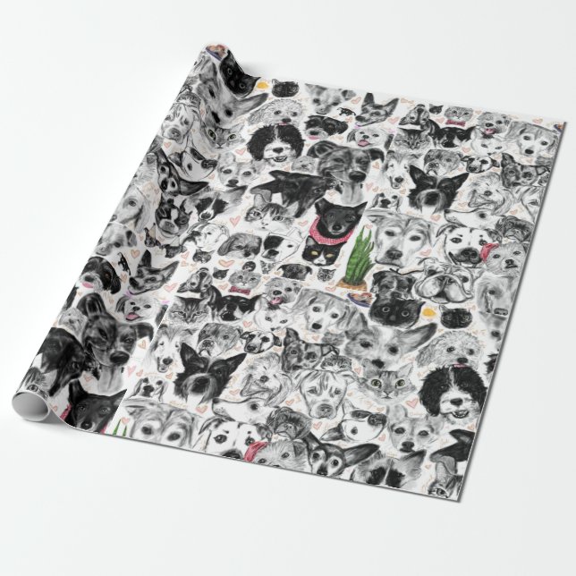 Regalo Papel de ajuste (Desenrollado)