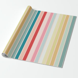 Regalo Papel de ajuste a rayas