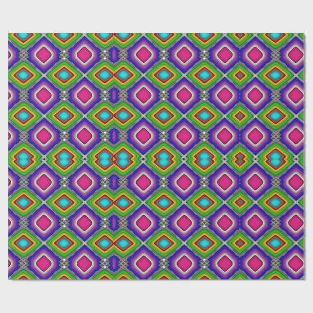 Regalo Papel de ajuste abstracto de patrón único (Superficie plana)