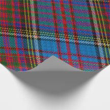 Papel de ajuste Anderson Clan Tartan (Diagonal)