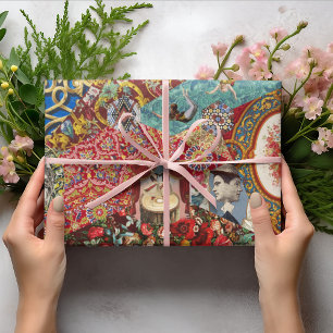 Regalo Papel de ajuste anticuario
