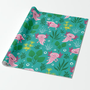 Regalo Papel de ajuste Axolotl