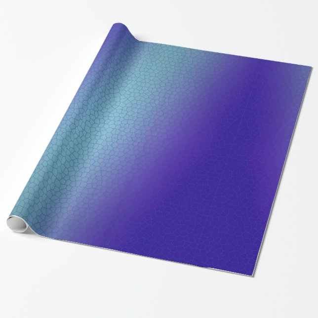 Regalo Papel de ajuste azul (Desenrollado)