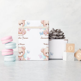 Regalo Papel de ajuste Baby Shower personalizado