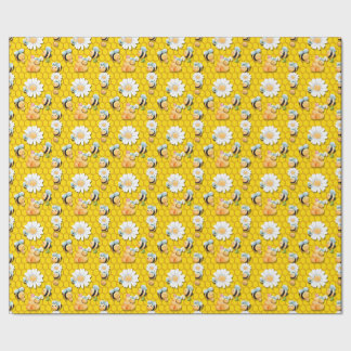 Regalo Papel de ajuste Bee Happy