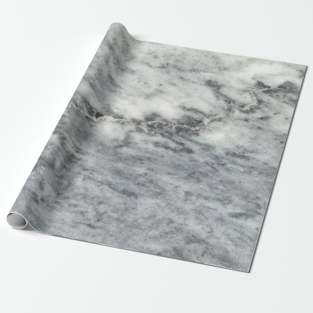 Regalo Papel de ajuste blanco y negro (Desenrollado)