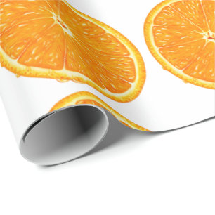 Regalo Papel de ajuste - Corte Naranja