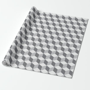 Regalo Papel de ajuste cúbico de efecto 3D de Guay