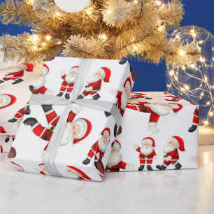 Regalo Papel de ajuste "Dancing Santa"
