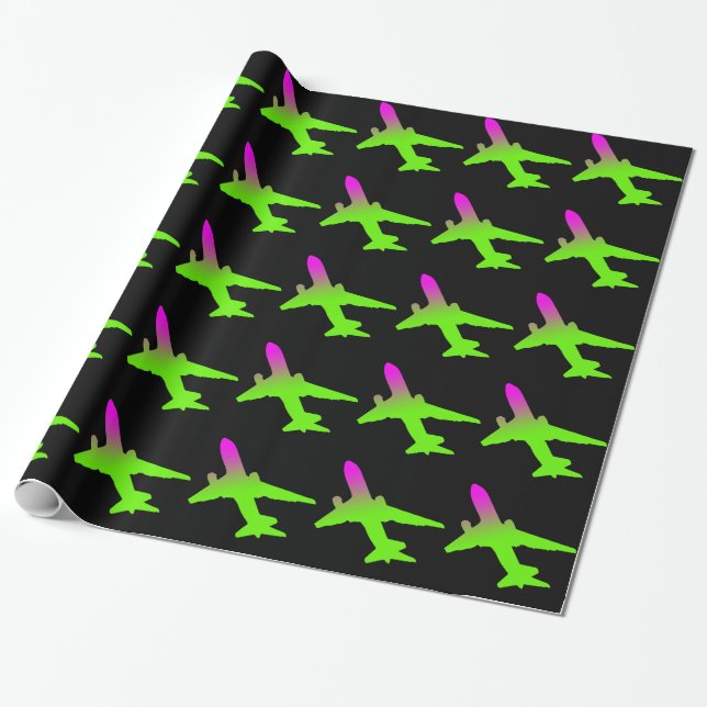 Regalo Papel de ajuste de aeronaves (Desenrollado)