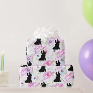 Regalo Papel de ajuste de aniversario