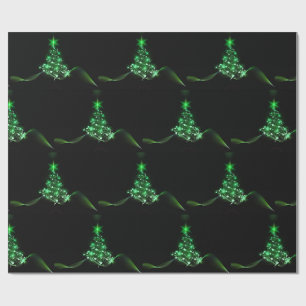 Regalo Papel de ajuste de árbol de Navidad