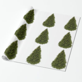 Regalo Papel de ajuste de árbol de Navidad
