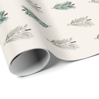 Regalo Papel de ajuste de árbol de Navidad