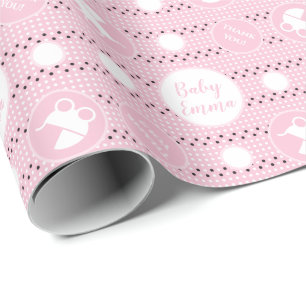 Regalo Papel de ajuste de Baby Shower con Stroller para C