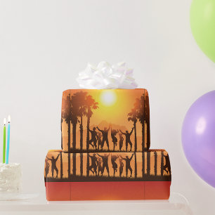 Regalo Papel de ajuste de baile de Fiesta de verano