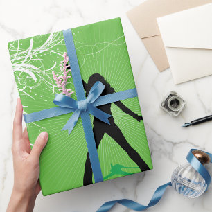 Regalo Papel de ajuste de baile femenino