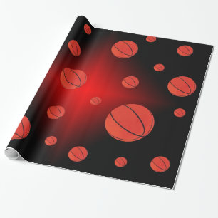 Regalo Papel de ajuste de baloncesto espacial